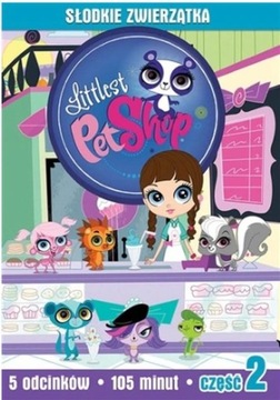 Dvd LITTLEST PET SHOP część 2 SŁODKIE ZWIERZĄTKA