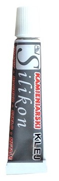 Silikon klej 7ml do porcelany ceramiki szkła metal