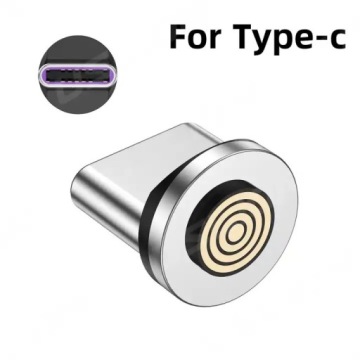 МАГНИТНЫЙ КАБЕЛЬ ДЛЯ НОУТБУКА ТЕЛЕФОНА БЫСТРАЯ ЗАРЯДКА USB C PD 100 Вт 5А