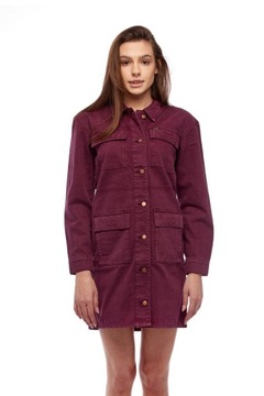 WRANGLER UTILITY DRESS WILD BERRY W29YML14K M