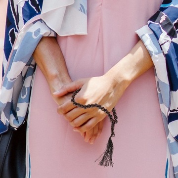 1 нить четок Деревянная ветка