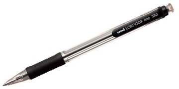 Długopis automatyczny UNI SN-101 czarny 0,3 mm