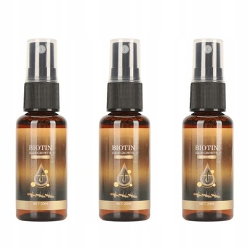 3шт биотиновый спрей для роста волос для более густых волос UD Repair