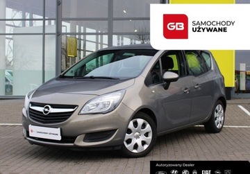 Opel Meriva II Mikrovan Facelifting 1.4 Turbo ECOTEC 120KM 2014 Opel Meriva 1.4 120KM Enjoy Klimatyzacja Tempomat SalonPL FVmraza 1.4