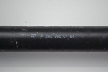 MERCEDES CL203 ZADNÍ VÍKO KUFRU PLYNOVÁ PRAVÁ TŘÍDA C 2003 RHD