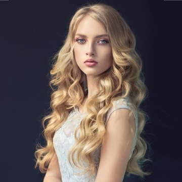 ВОЛОСЫ НА ЗАЖИМАХ, ВКУЧНЫЕ ВОЛНЕННЫЕ Наращивание на клипсах НАБОР ИЗ 7 ЛЕНТ