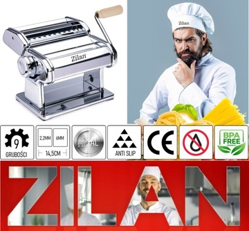 ZILAN PREMIUM МАКАРОННАЯ МАШИНА РУЧНАЯ МАКАРОНОВАЯ МАШИНА И ДЛЯ РАСКАТКИ ТЕСТА