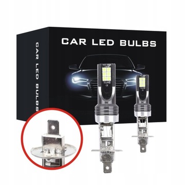 LED H1 CSP ŻARÓWKI ŻARÓWKA 8000LM LAMPA BULB 6000K