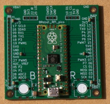 BRobot_RPI_pico rp2040 малина
