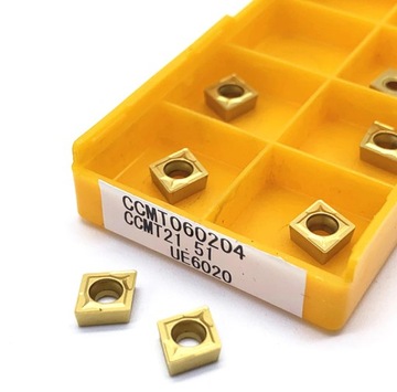 Płytki Wieloostrzowe CCMT060204 UE6020 Nowe