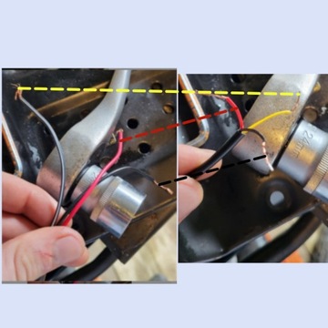 Мотоциклетные галогенные светодиодные лампы RING, отражатели, стробоскопы U7 12-80В 3000LM