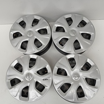4× DISK OCELOVÝ OPEL 5.0" X 14" 5X100 ET 38