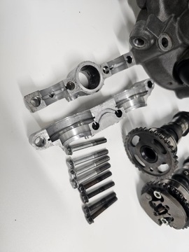 Kawasaki kxf 450 09, головка в сборе, функциональный распредвал