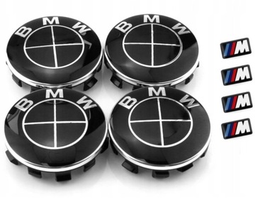 EMBLEMATY EMBLEMAT DEKIELKI ZNACZKI LOGO KAPSELKI KAPSLE BMW 68MM DO FELG