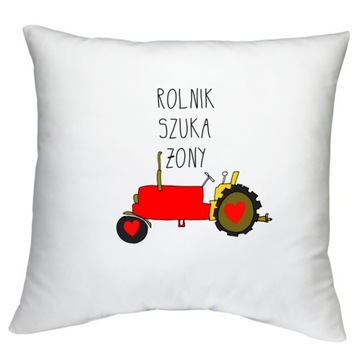 PODUSZKA TRAKTOR CIĄGNIK ROLNIK KRÓL PÓL WZORY