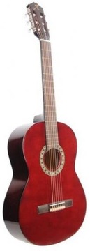 ALVERA ACG100 3/4 CS CZERWONA GITARA KLASYCZNA