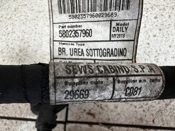 INSTALACE SVAZEK MOTORU IVECO DAILY 3.0 2011R-