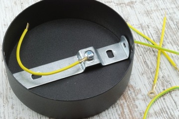 Кабель с ушком 10см, земля, заземляющий провод м4 для ретро-светильника лофт своими руками