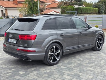 Audi Q7 II SUV 3.0 TDI 272KM 2018 Audi Q7 3.0 282PS 3xS-Line 7 Foteli Salon Polska Piekna Gwarancja 3.0, zdjęcie 37