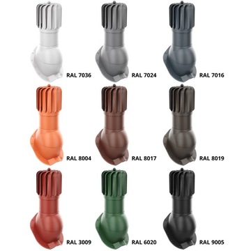 Кроно-Пласт поворотный вентиляционный дымоход ⌀150 мм