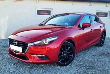 Mazda 3 III Hatchback Facelifting 1.5 SKYACTIV-D 105KM 2018 Mazda 3 SLICZNA 1.5 Diesel BOGATA Wyjatkowa SERWIS 2019r Zadbana RED SOUL
