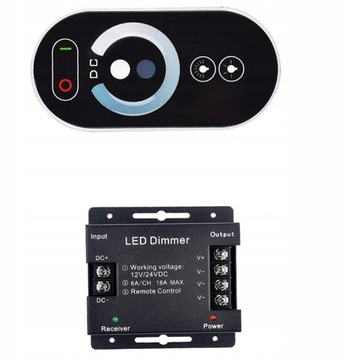 КОНТРОЛЛЕР ДИММЕР КОНТРОЛЛЕР СВЕТОДИОДНЫХ ЛЕНТ