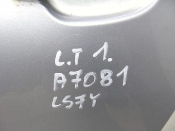 DVEŘE LEVÉ LEVÝ ZADNÍ SEAT IBIZA IV 6J 5D LS7Y
