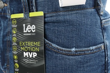 LEE SLIM FIT MVP spodnie performance jeans W34 L32