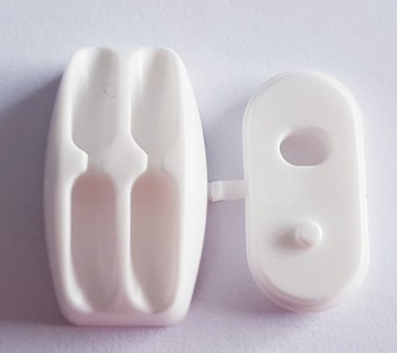 Uchwyt zaczep łańcuszka koralika do rolet, żaluzji