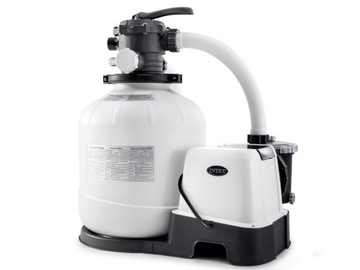 ПЕСОЧНЫЙ НАСОС 10500 л/ч ПЕСОК 50 КГ INTEX 26648GS