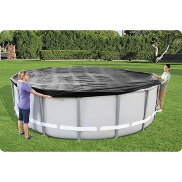 POKRYWA na basen STELAŻOWY 488 cm Bestway 58249