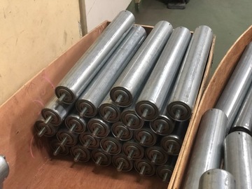 ROLKA ROLKI TRANSPORTOWE TAŚMOCIĄG PODAJNIK ROLOTOK 800/48 mm OCYNK