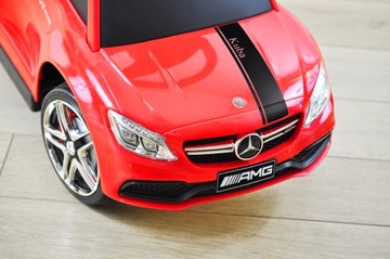 Каталка Мерседес для девочки 2 лет, подарок мальчику на годик + имя