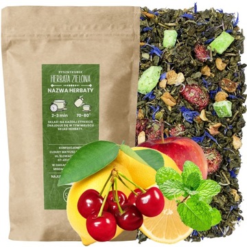 Zielona herbata gunpowder OSTATNI CESARZ 50G mint