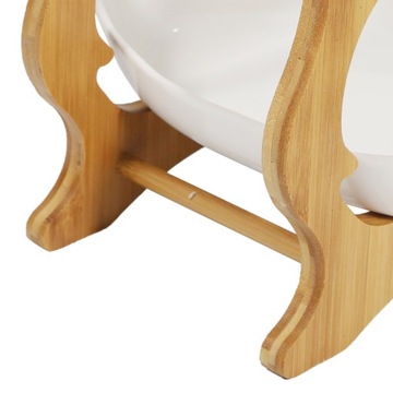 Трехслойная керамическая ваза для фруктов.