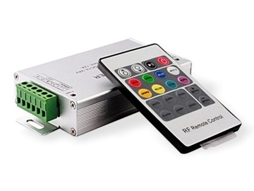 Sterownik RGB RF Radiowy 12V 144W + Pilot 20P