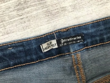 STRADIVARIUS__spodenki szorty jeans STRETCH__36 S