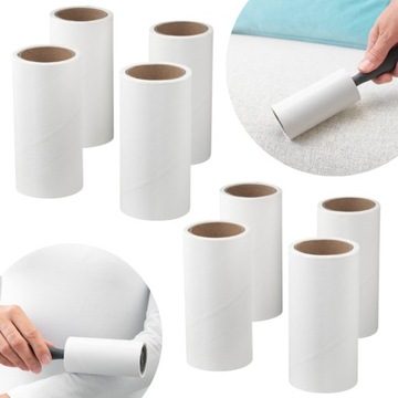 IKEA BASTIS rolki do czyszczenia ubrań WKŁAD zapasowy Wałek 8 SZTUK