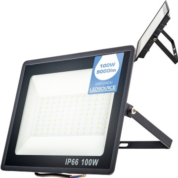 HALOGEN REFLEKTOR LAMPA ROBOCZA NAŚWIETLACZ WODOODPORNY LED 100W 9000lm
