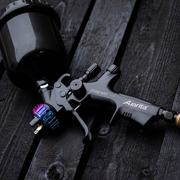 Краскораспылитель LVLP 1,4 мм AUARITA ЧЕРНЫЙ