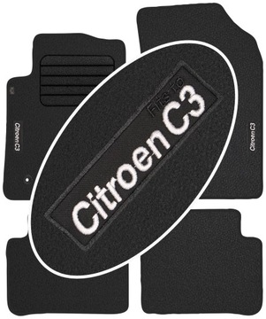 Citroen C3 III 2016- Dywaniki z WGRZEWKĄ