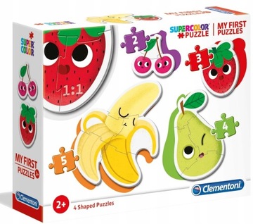 MOJE PIERWSZE PUZZLE - FRUITS - OWOCE CLEMENTONI
