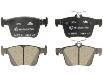 Тормозная колодка cpl.