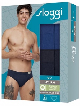 Majtki męskie Sloggi men GO Natural Brief C2P XL