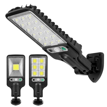 2 SZT SOLAR LATARNIA LAMPA SOLARNA ULICZNA 18LEDS