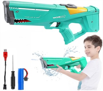 ЭЛЕКТРИЧЕСКИЙ ВОДЯНОЙ ПИСТОЛЕТ, МЕТАЛОК ДЛЯ ДЕТЕЙ