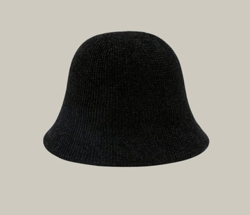 Damski retro sztrudowy kapelusz rybacki