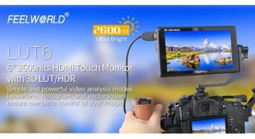 Монитор для просмотра LUT6 Feelworld