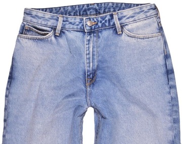 LEE spodnie BLUE jeans MOM STRAIGHT _ W32 L33