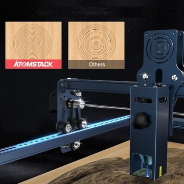 Новый лазерный гравировальный станок ATOMSTACK A10 Pro 410х400мм Автономные режущие плоттеры